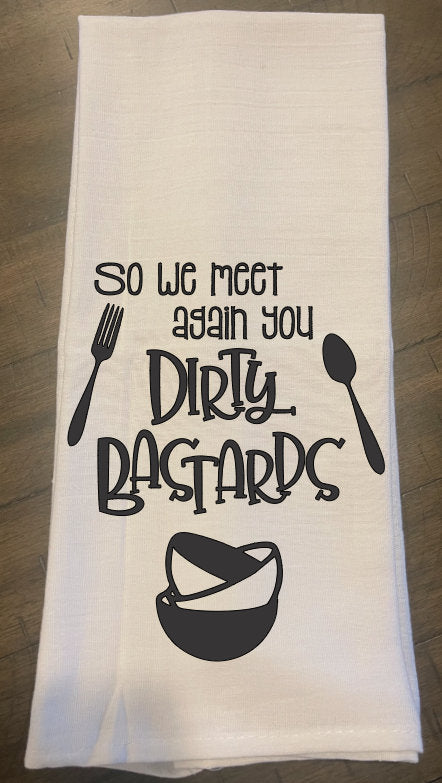 Sarcastic Tea Towels!