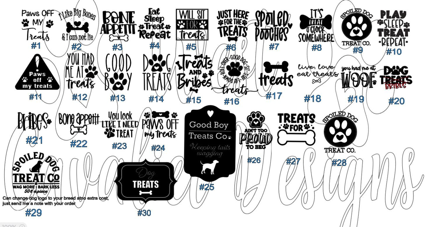 Large Dog Treat Jar!