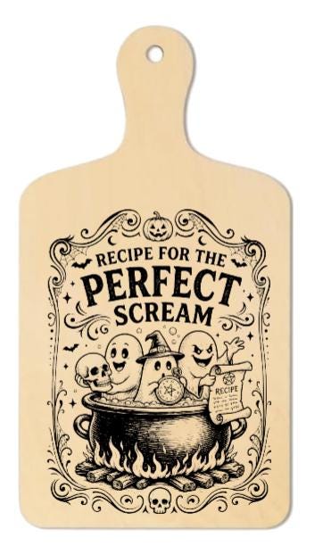 Decorative Halloween Cutting Boards!