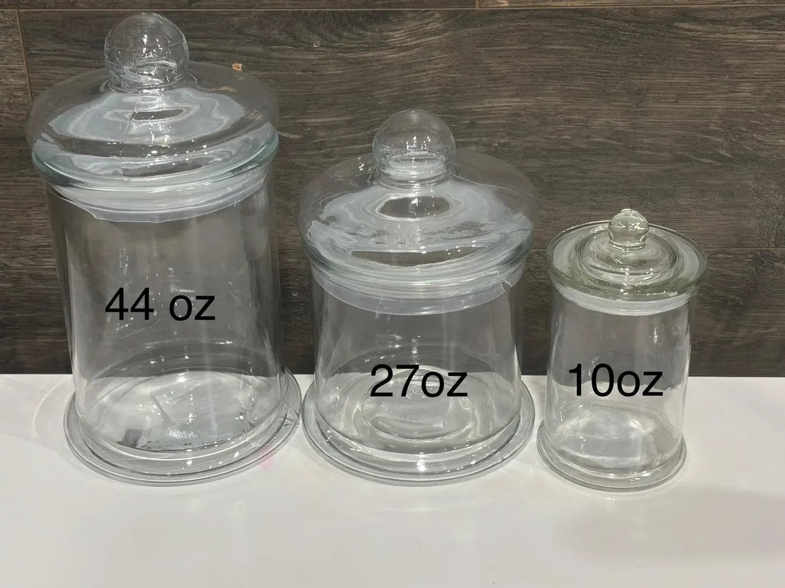 Cat Treat Jars - Multiple Sizes Available