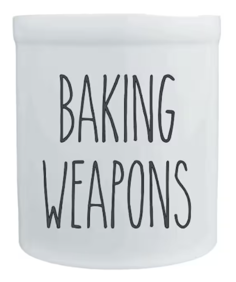 Funny Untensil Crocks