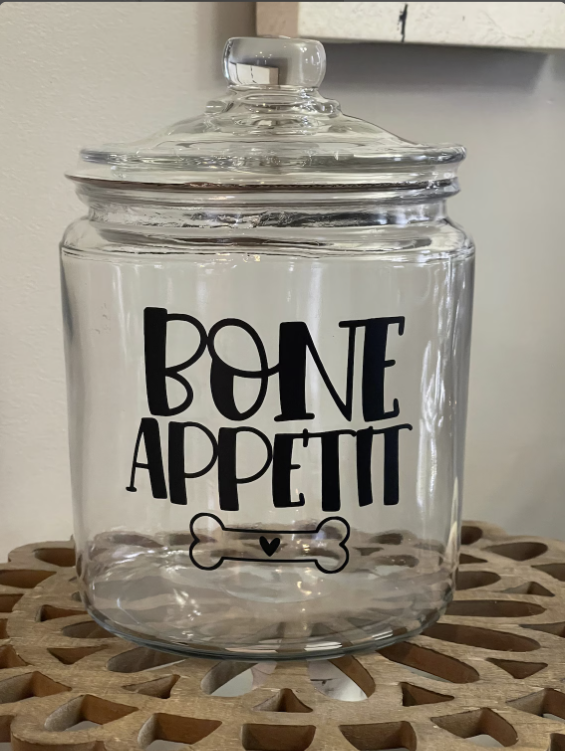 Custom Dog Treat Jars