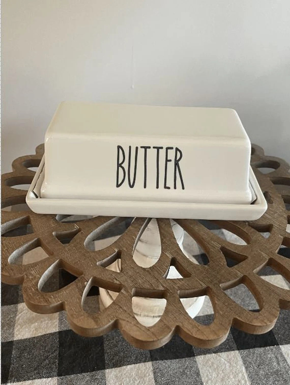Stoneware Butter Dishes
