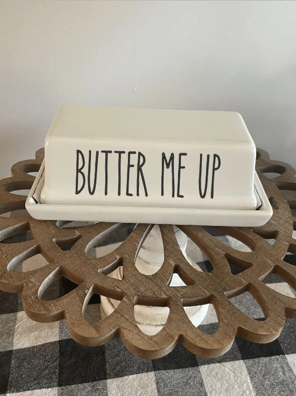 Stoneware Butter Dishes