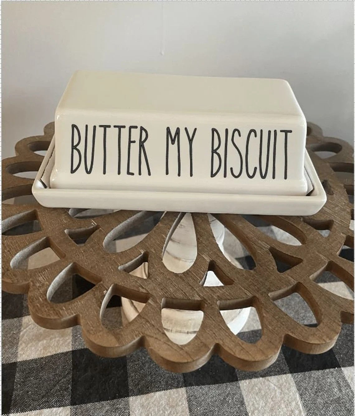 Stoneware Butter Dishes