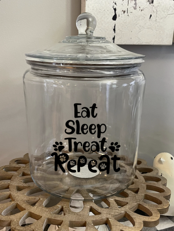Custom Dog Treat Jars