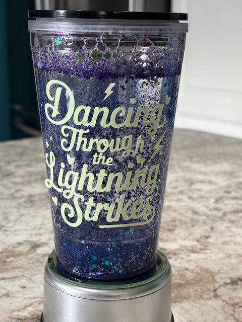 16oz Glitter Globe Tumbler!  Swiftie Inspired