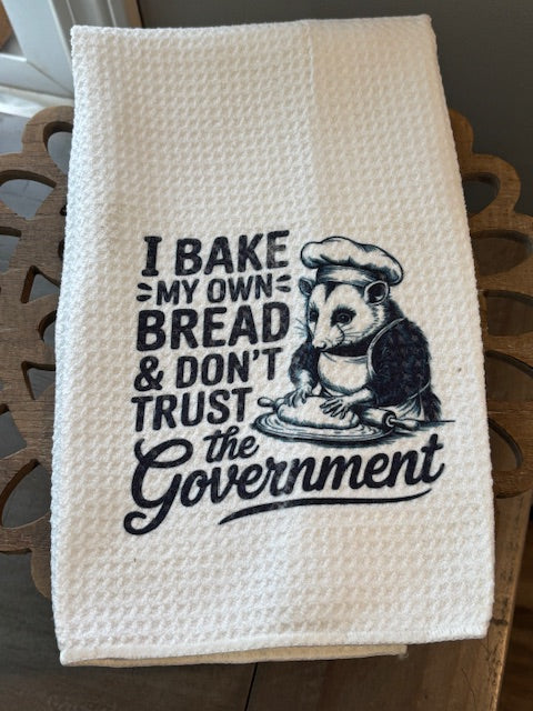 Funny Baker Tea Towel