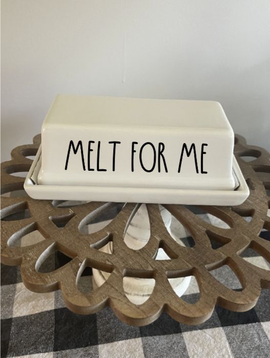 Stoneware Butter Dishes