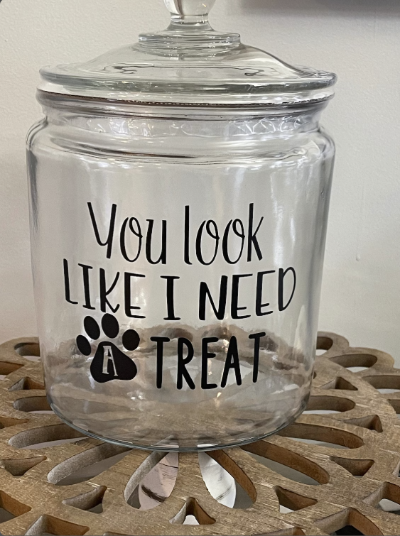Custom Dog Treat Jars