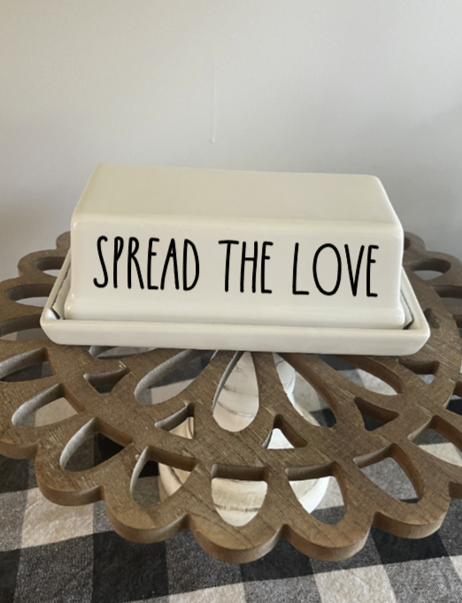 Stoneware Butter Dishes