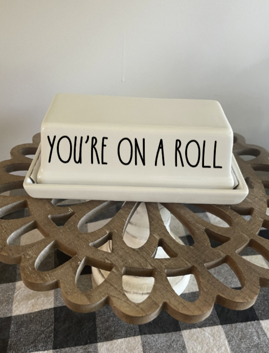 Stoneware Butter Dishes