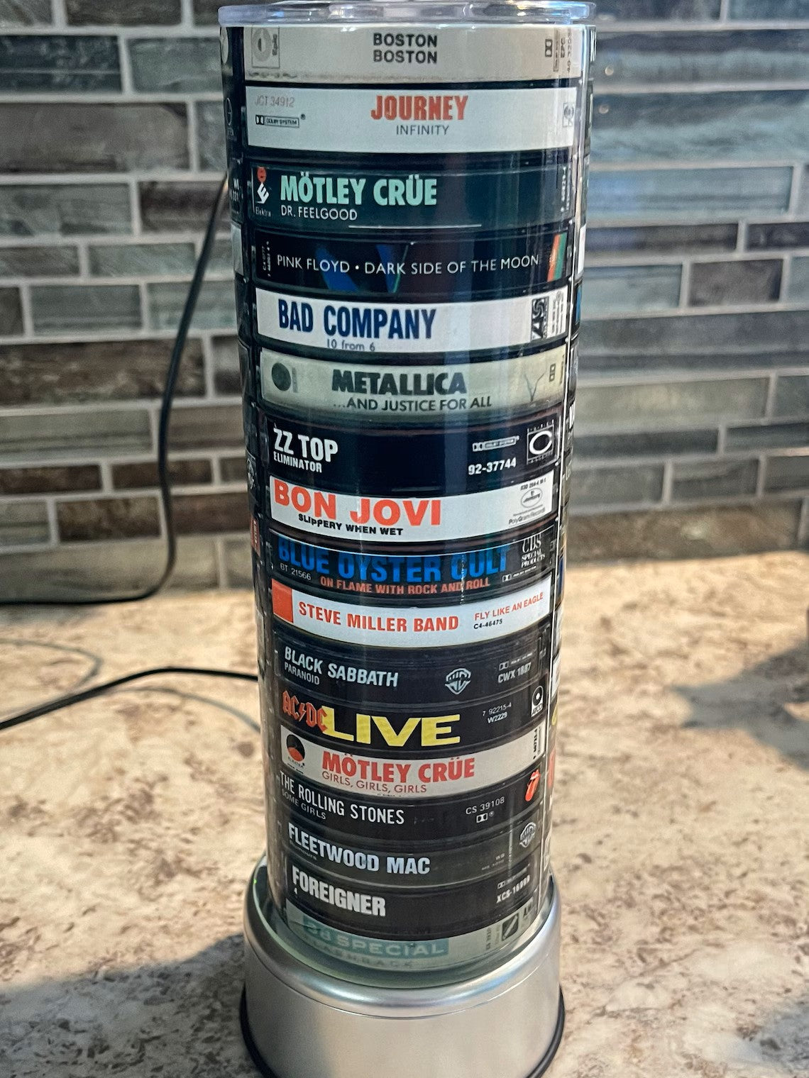 Classic Rock Music Tumbler