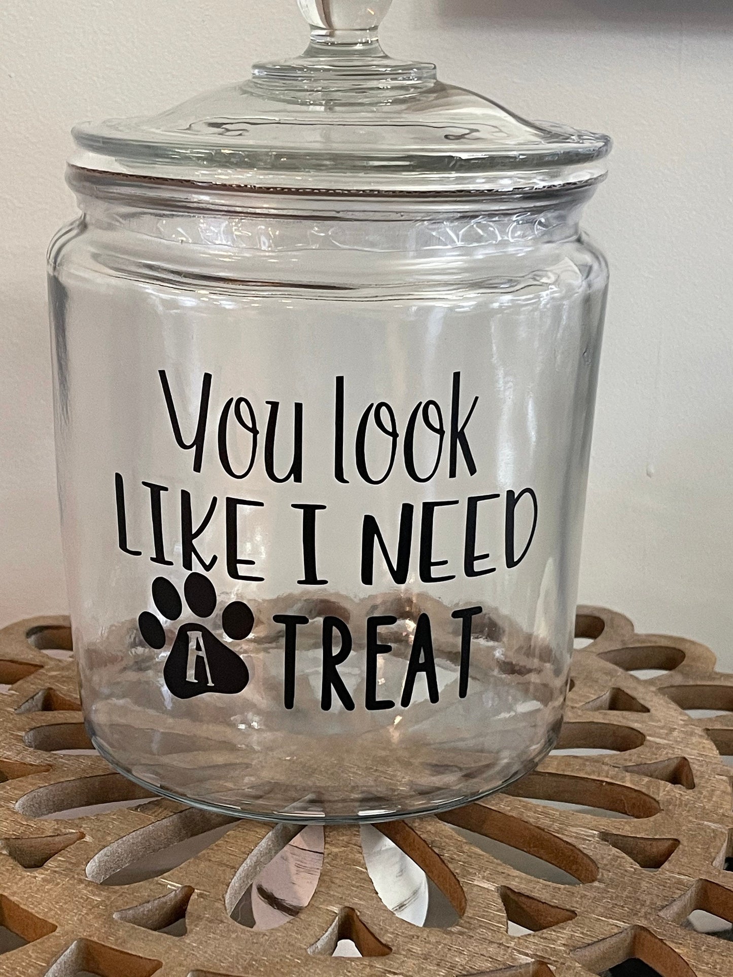 Large Dog Treat Jar!