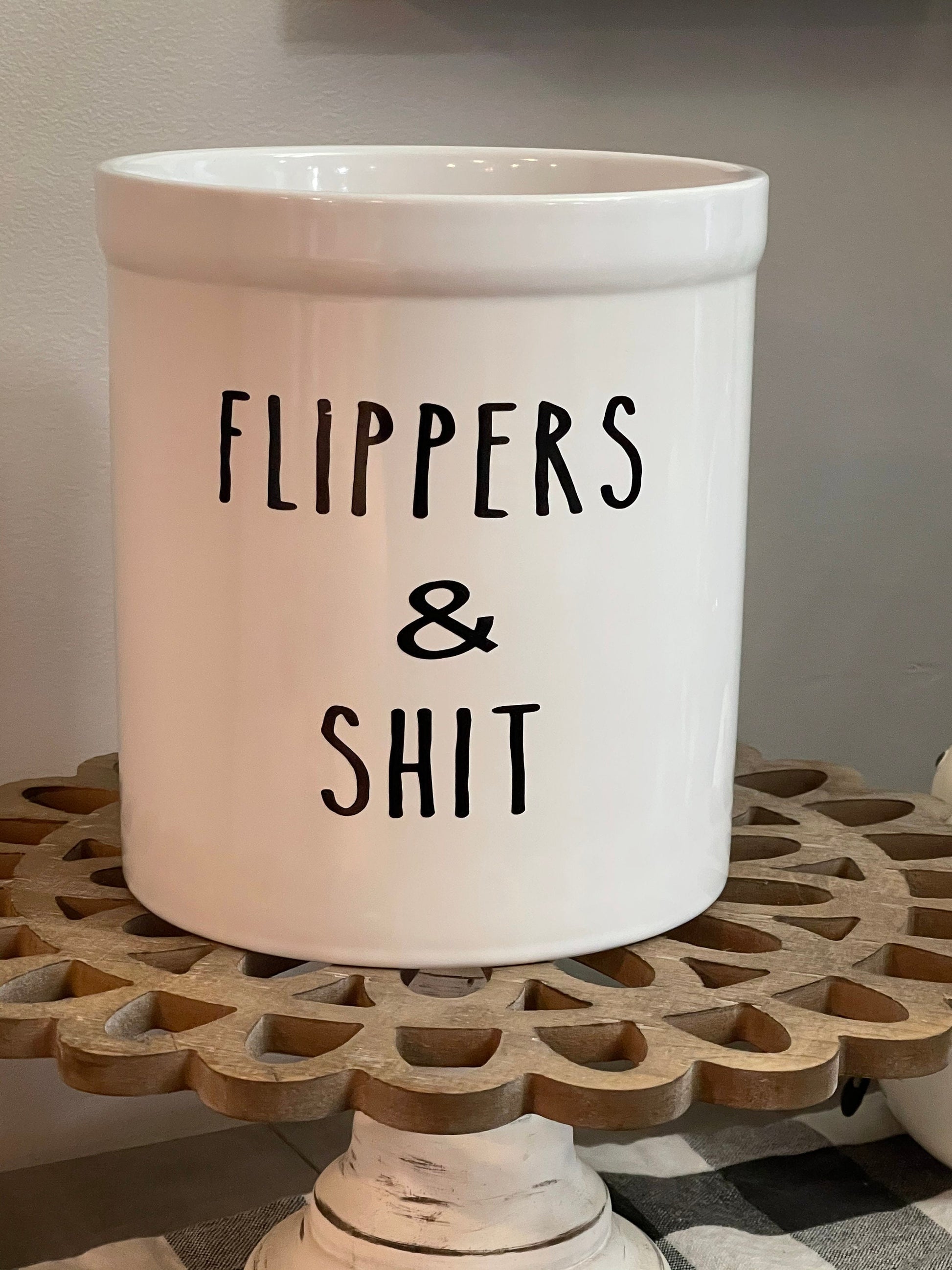 Funny Utensil Crock!