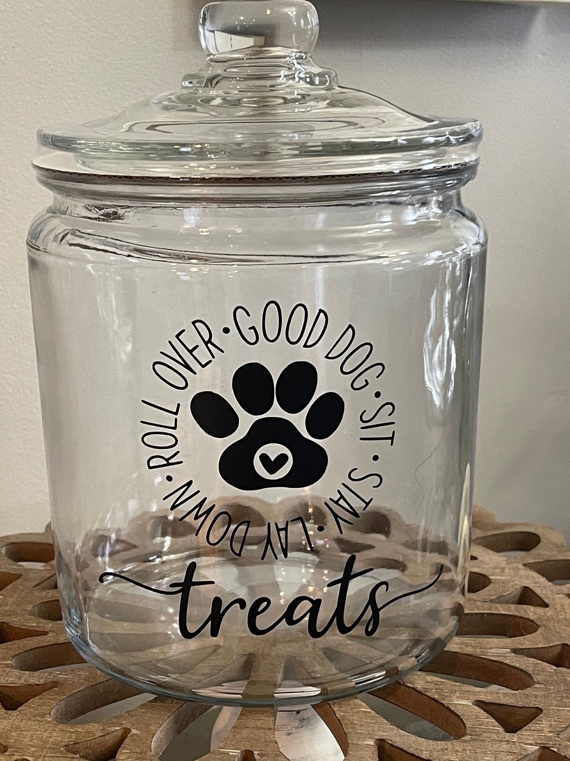 Large Dog Treat Jar!