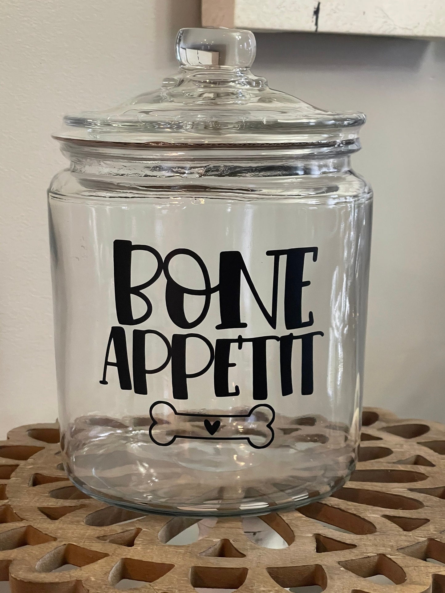 Large Dog Treat Jar!
