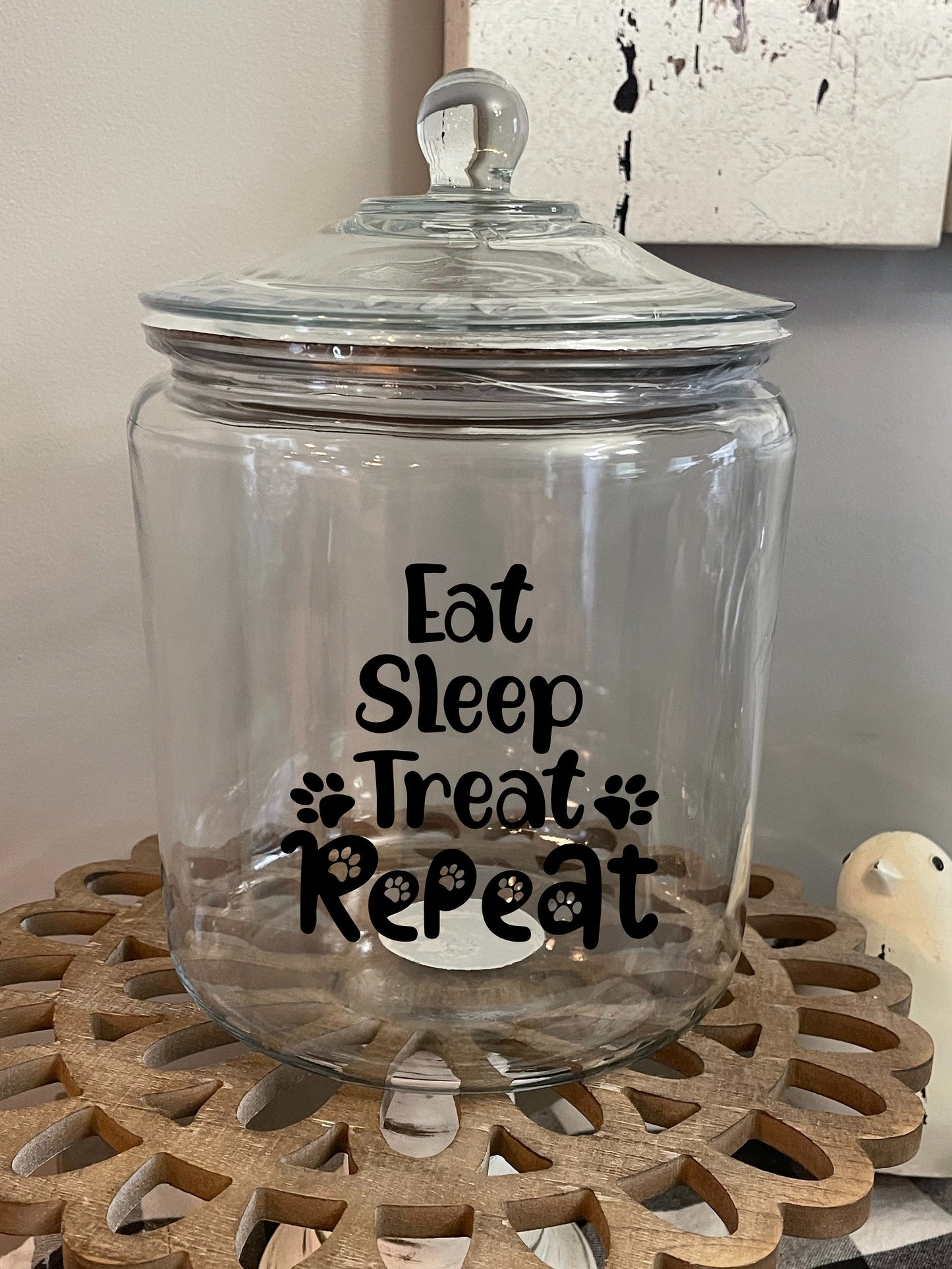 Large Dog Treat Jar!