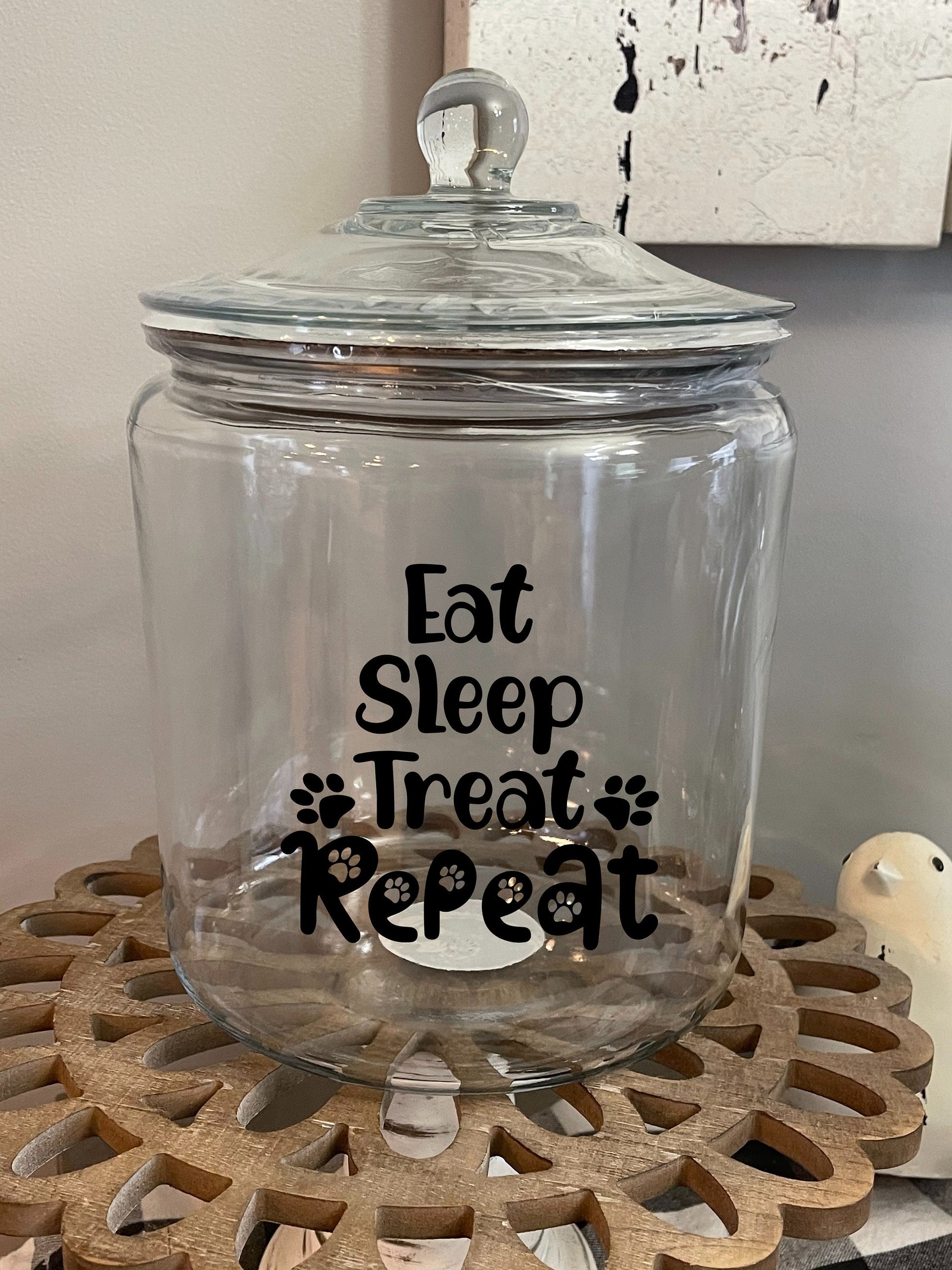 Large Dog Treat Jar!