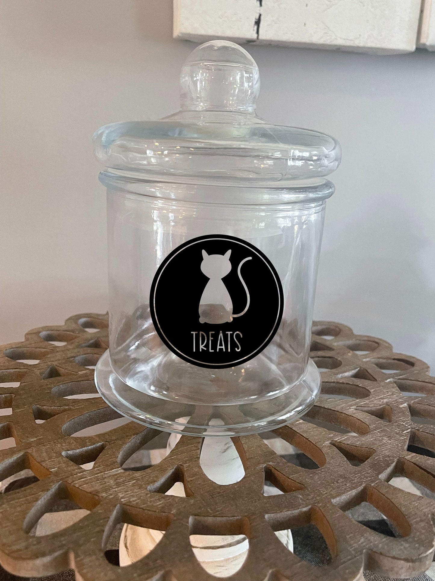 Spoiled Cat Treat Jar!