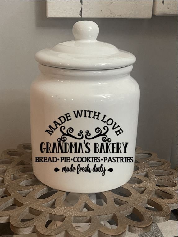 Half Gallon Ceramic Cookie Jars!
