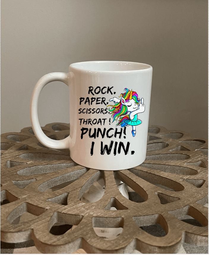 Funny 15 oz Unicorn Mugs! Several designs!