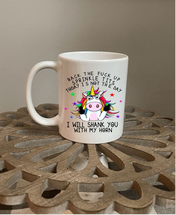 Funny 15 oz Unicorn Mugs! Several designs!