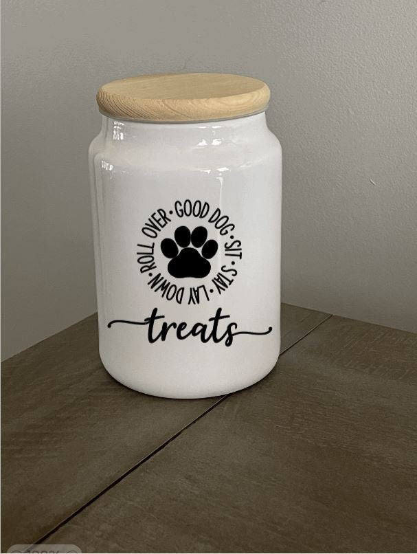 Custom Ceramic Treat Jars!