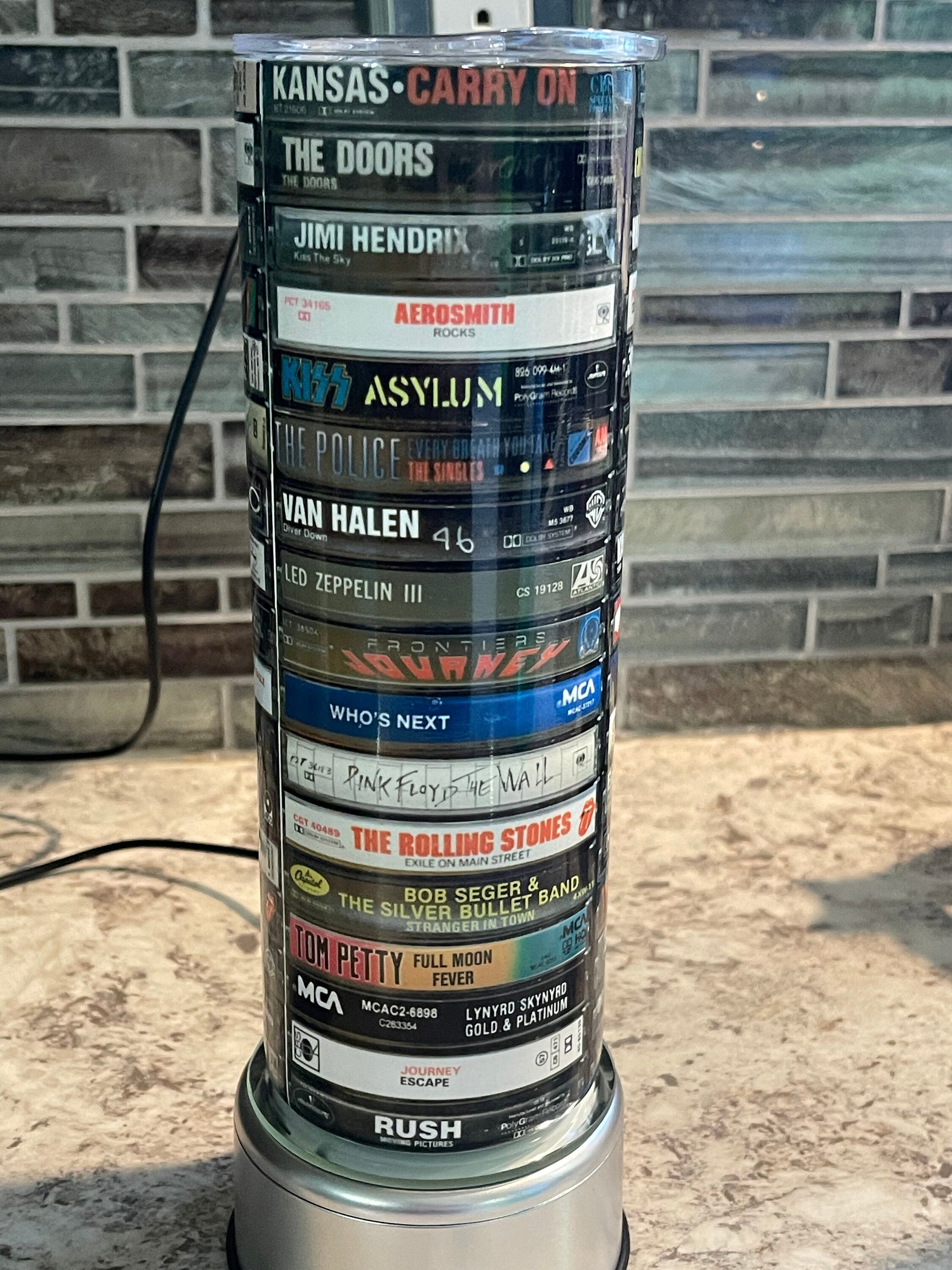 20oz Vintage Classic Rock Tumbler!