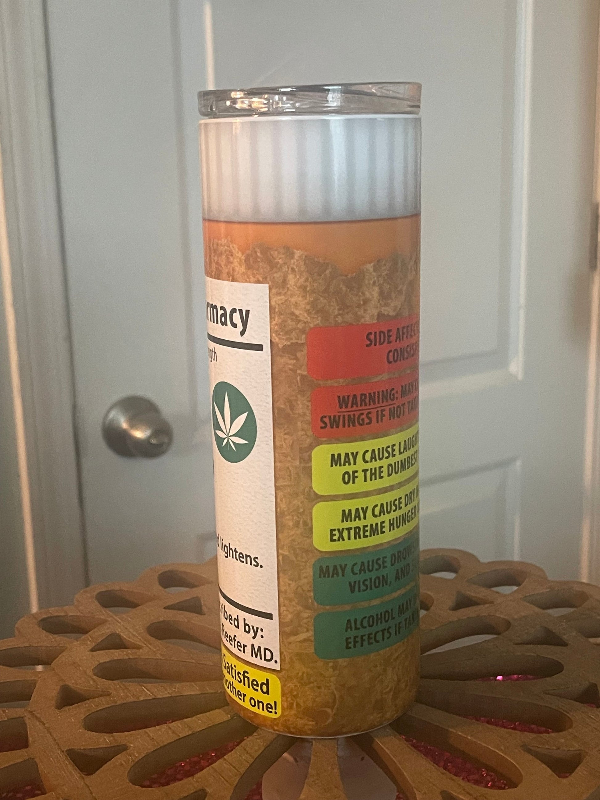 20 oz prescription marijuana tumbler