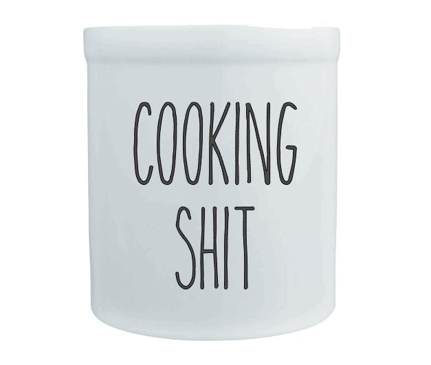 Funny Utensil Crock!