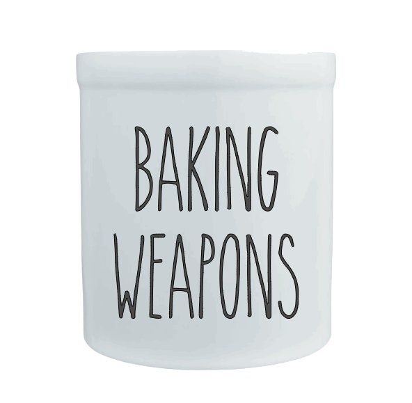 Funny Utensil Crock!