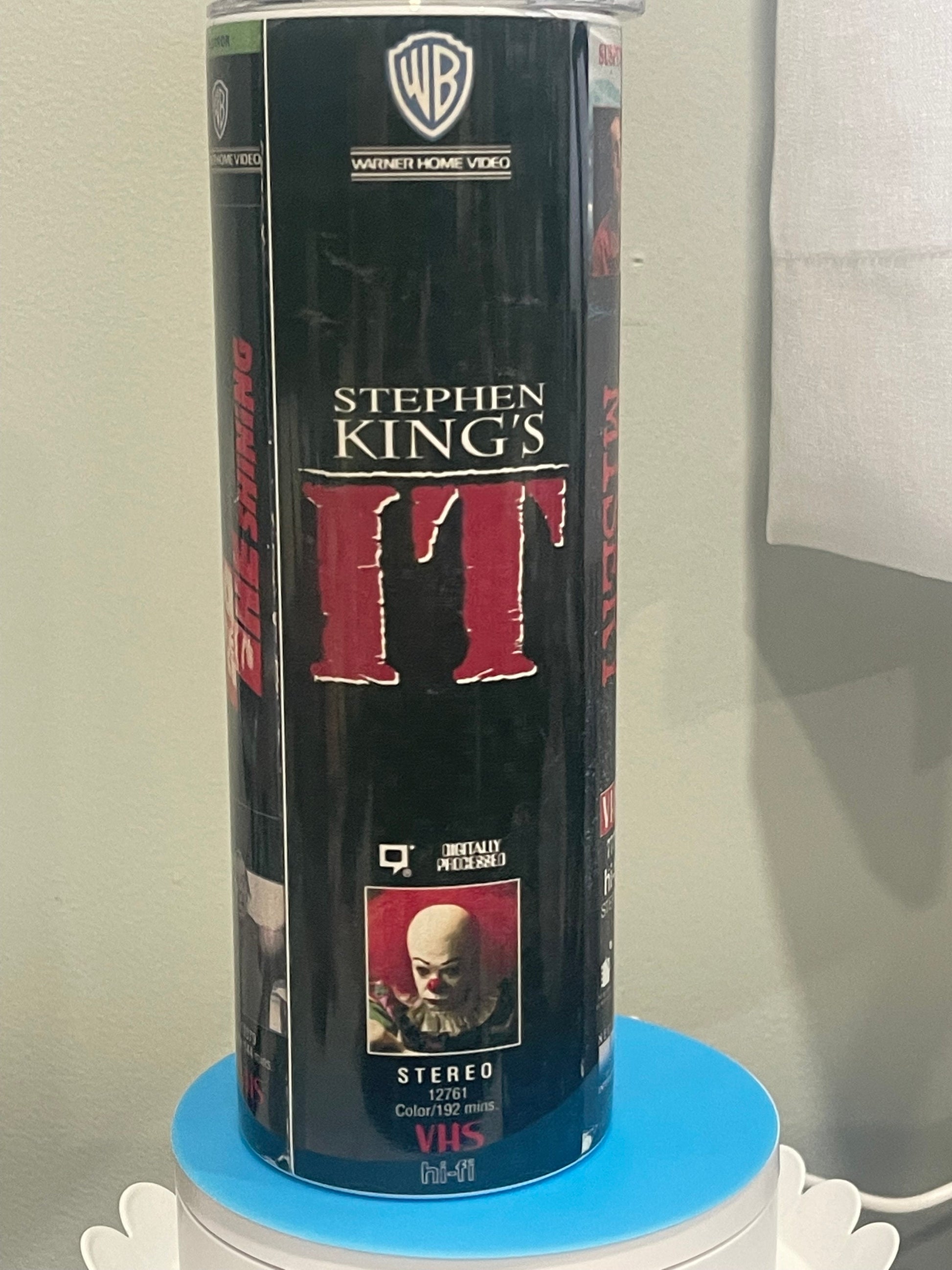 VHS 20 oz Horror movie Tumbler!