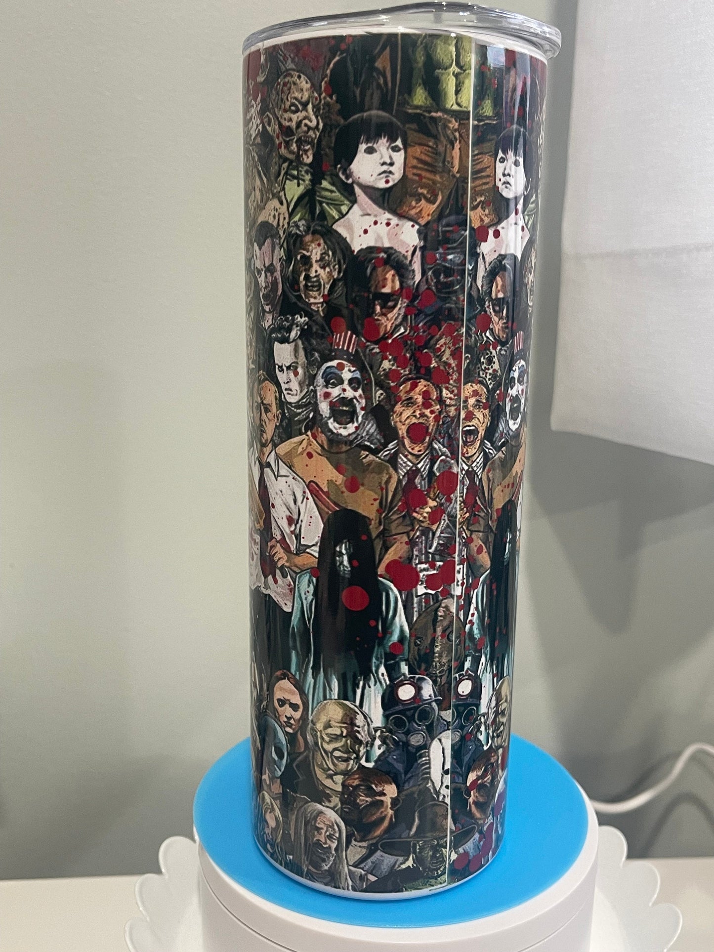Just a Girl Who Loves Horror Movies Tumbler!