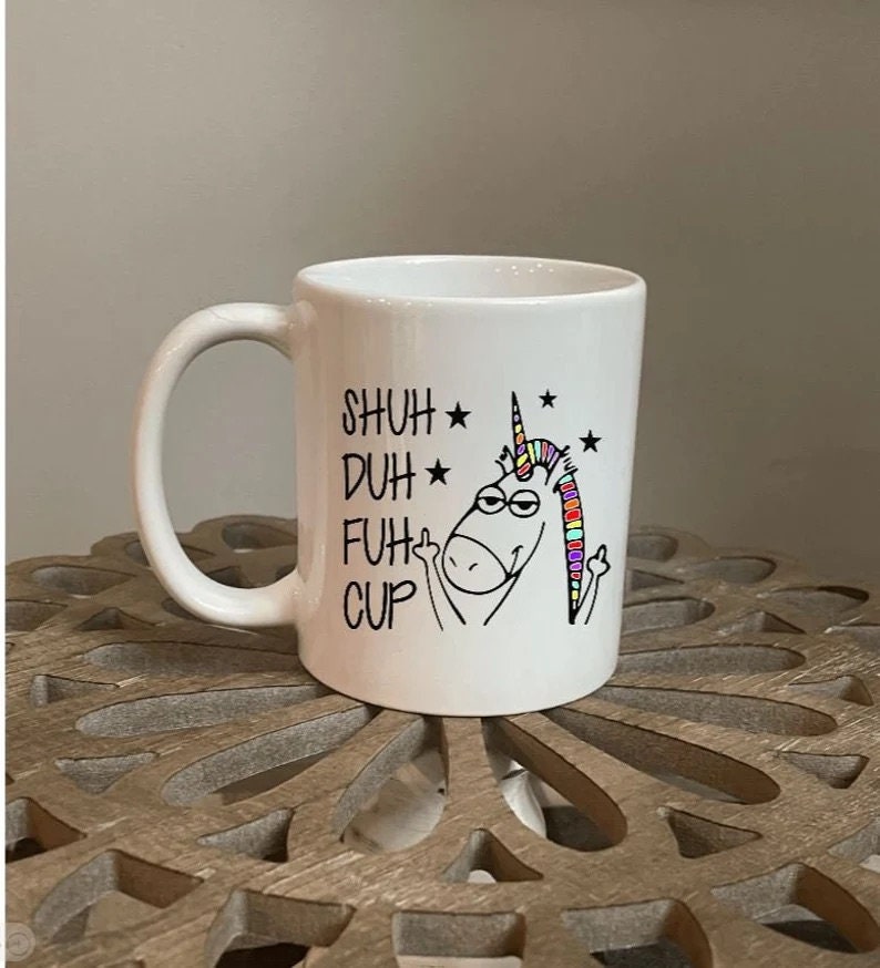 Funny 15 oz Unicorn Mugs! Several designs!