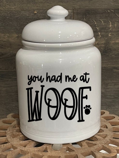 Stoneware Treat Jars! Customizable