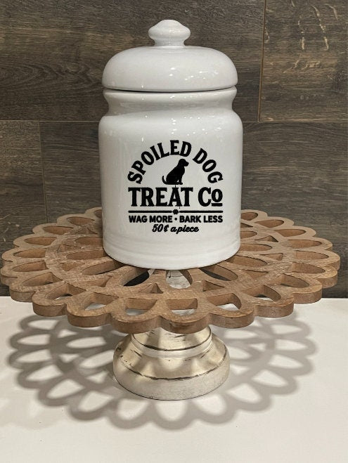 Stoneware Treat Jars! Customizable