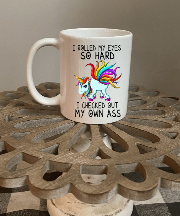 Funny 15 oz Unicorn Mugs! Several designs!
