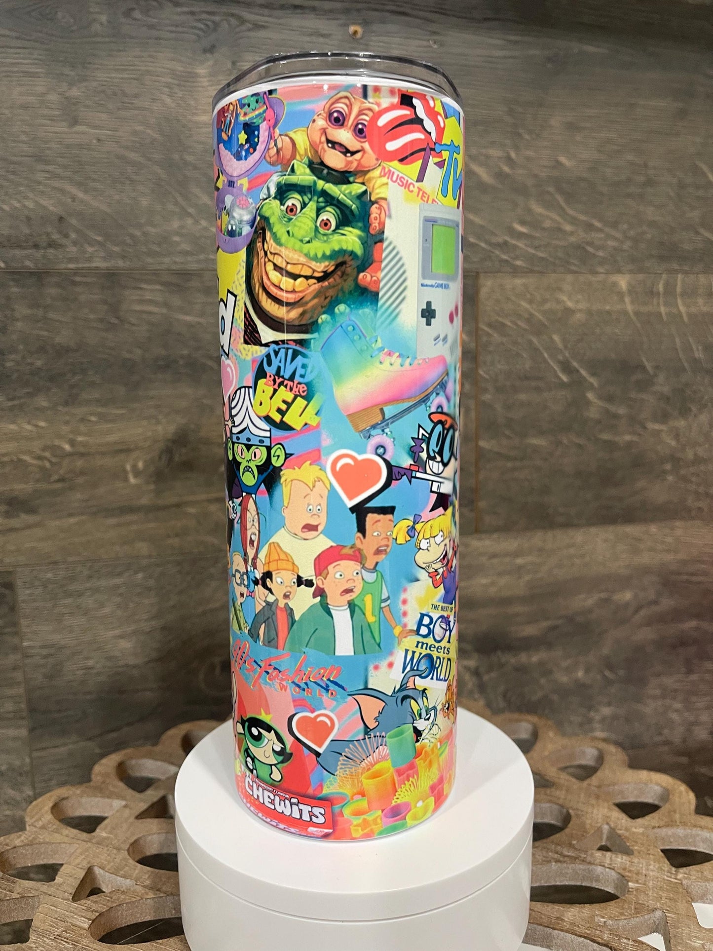20oz 90’s kid tumbler!