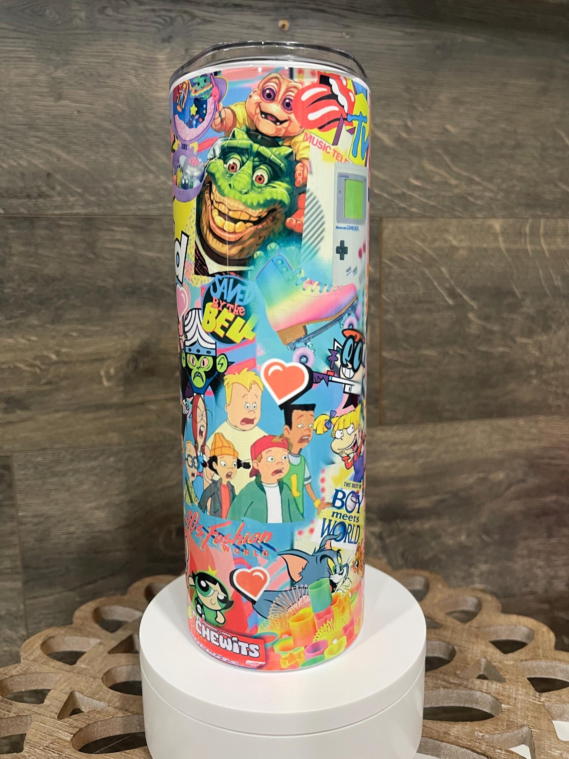 20oz 90’s kid tumbler!