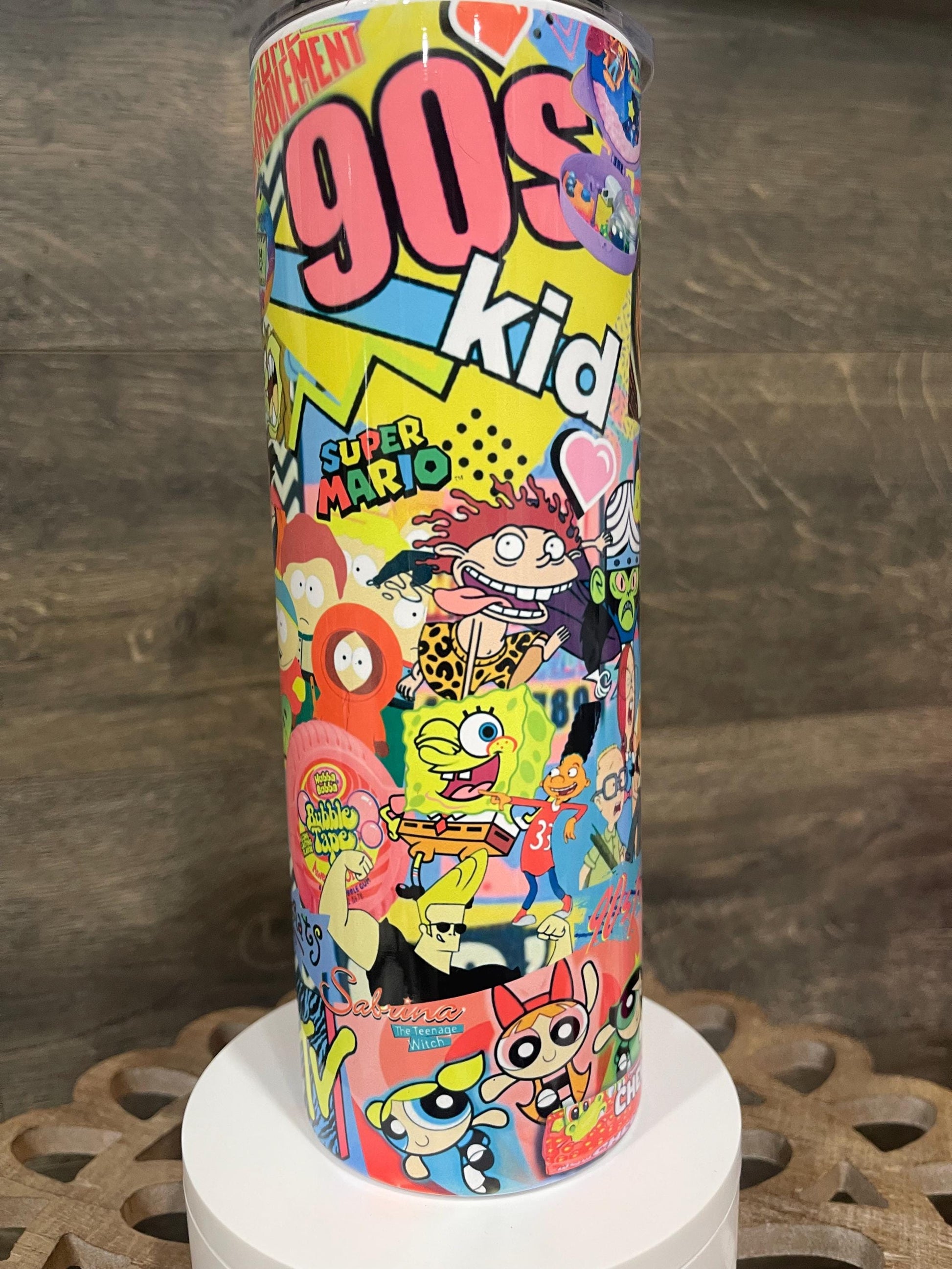 20oz 90’s kid tumbler!