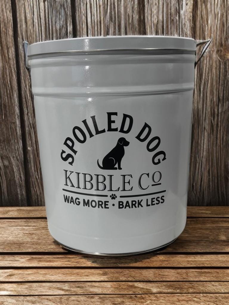 Pet Food Storage Tin!
