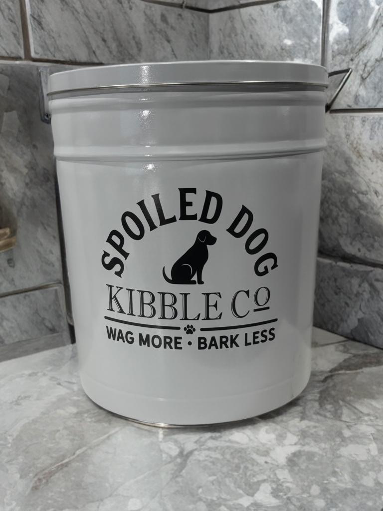 Pet Food Storage Tin!