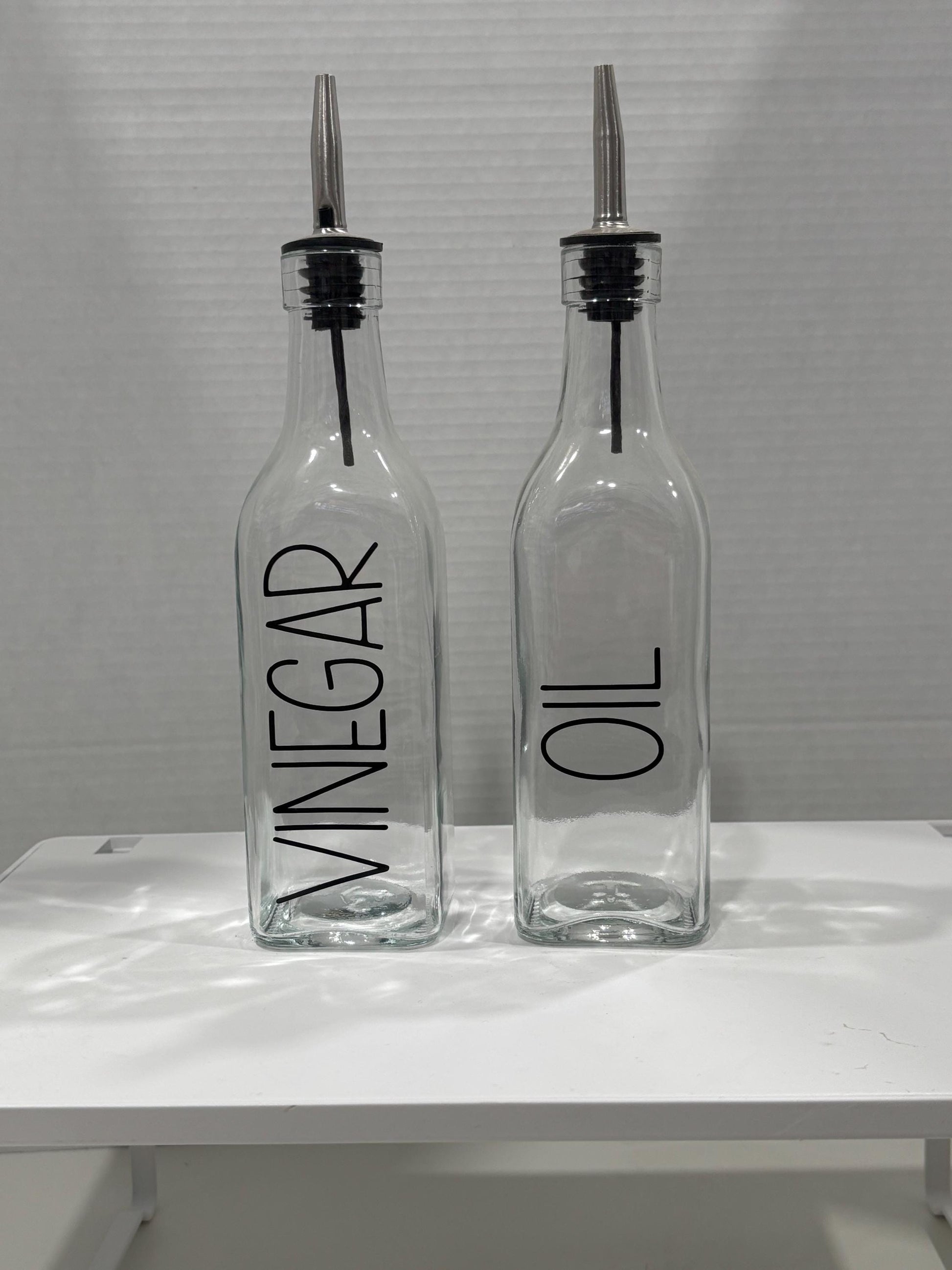 Vinegar and Oil Dispenser Set
