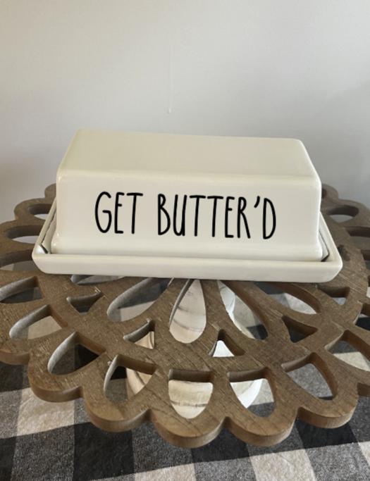 Ceramic Butter Dish