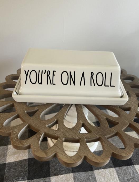 Ceramic Butter Dish