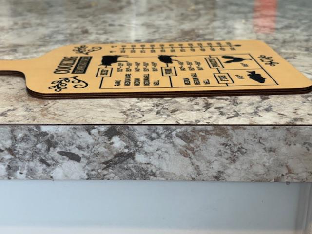 Wood Cutting Board - Kitchen decor!