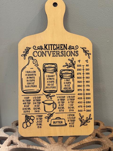 Wood Cutting Board - Kitchen decor!