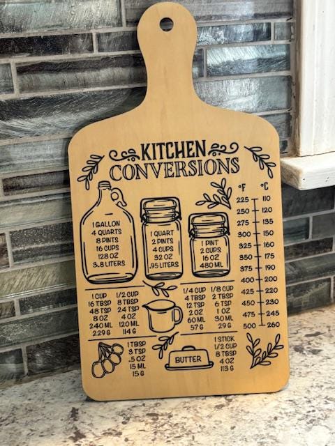 Wood Cutting Board - Kitchen decor!