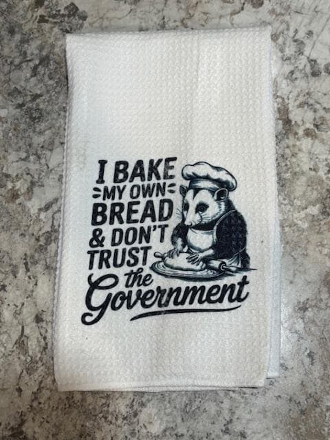 Funny Baker Tea Towel